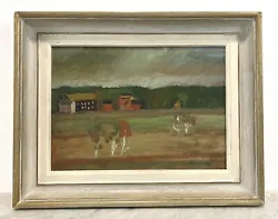 Buy Antique Naive Swedish Landscape Painting 1918 • 260£