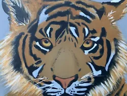 Buy TIGER Oil Painting By Paintwithmark Wall Art Decor • 15.99£