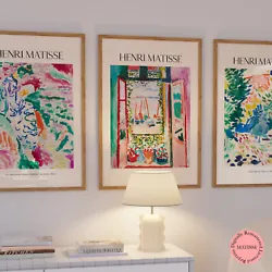 Buy Henri Matisse Print - Modern Visual Wall Art Colourism. Giclee Wall Decor Poster • 9.49£