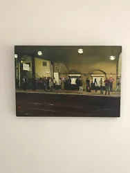 Buy London Underground Painting By Eric Rimington. Entitled Baker Street Students • 4,000£