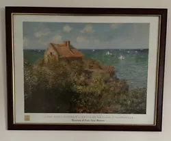 Buy Fisherman’s Cottage On The Cliffs By Claude Monet 67,5 * 88 Cm Museum Print • 169.90£