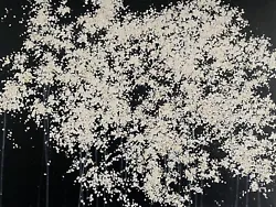 Buy THE LAST CHERRY BLOSSOM Abstract Floral Painting  • 500£