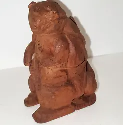 Buy Hand Carved Wooden Totem Tiki Sculpture Weird Squirrel Man Artist Signed 1983 • 17.01£