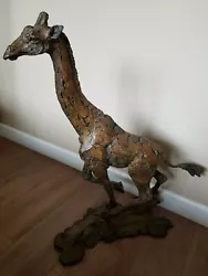 Buy Bronze  Giraffe Running  By Award Winning Sculptor Hamish Mackie • 6,500£