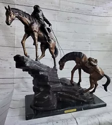 Buy Incredible Bronze Signed Horses Statue From A Rier Estate Find Sculpture Statue • 3,360.66£