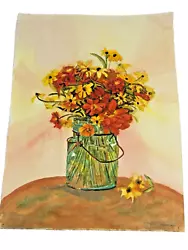 Buy Vintage Original Watercolor On Paper Flowers  11  X 15  Signed Phyllis Newman • 24.86£
