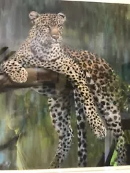 Buy Stunning Original Leopard Pastel Painting By Renown Wildlife Artist Joel Kirk • 550£