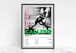Buy The Clash London Calling Album Single Cover Poster / Music Christmas Gift • 8£