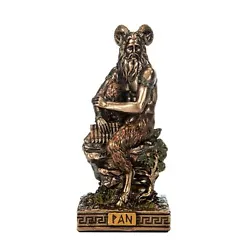 Buy Satyr Pan Panas Miniature Cold Cast Bronze Statue 3.2 Inches • 36.95£