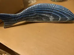 Buy Jeff Soan Large Blue Articulated Fish • 550£