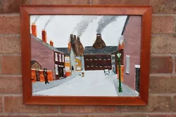 Buy An Original Signed Painting - Potteries Street Scene • 35£