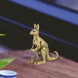 Buy Kangaroo Miniature Figurines Crafts Gift For Home Decoration Bedroom Office • 5.89£