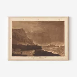 Buy J. M. W. William Turner - Coast Of Yorkshire (1811) Poster, Art Print, Painting • 17.50£