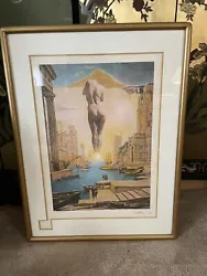 Buy SALVADOR DALI  Dali  Hand Signed LITHOGRAPH On Japan Paper 1977 Of GALA WIFE • 9,449.94£