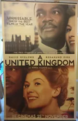 Buy United Kingdom Vinyl Cinema Movie Poster 8ft X 5ft • 0.99£