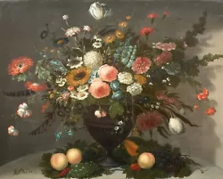 Buy Large 18th Century Dutch Old Master Still Life Flowers By Jan VAN OS (1744-1808) • 20,000£