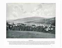 Buy Galashiels Scottish Borders Scotland Antique Picture Print 1900 SIS#139 • 3.99£