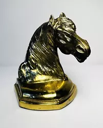 Buy Vintage Cast Brass Sculpture Of Horse Head Bust • 28.93£