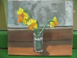 Buy North Wales Oil Painting   Daffodils   • 90£