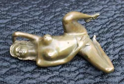 Buy Erotic Art Nude Sexy Women Brass Statue Figurine Sculpture 8  • 100£