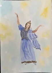 Buy Watercolour Painting. Local Dance • 16£