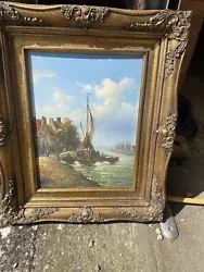 Buy Old Oil Painting Framed • 0.99£