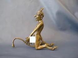 Buy SATYR DEVIL Demon  Art Deco Bronze Sculpture Figurine Signed • 87.09£