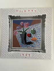 Buy David Hockney Wall Art Calendar 1989 Sealed New • 120£