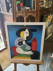 Buy Picasso Style Oil On Board Signed 67cm X 57cm  • 195£