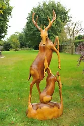 Buy A Huge Stunning Vintage Hardwood Stag Statue • 1,250£