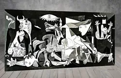 Buy Pablo Picasso Guernica CUBISM CANVAS PAINTING ART PRINT WALL W2 482 • 15£