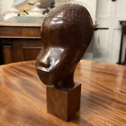 Buy Laszlo Hoenig African Head Carved • 500£
