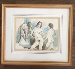 Buy S.Horne- Shepherd  ‘Nude Study ‘ Scottish Artist 1909-1993 . Signed & Framed • 200£