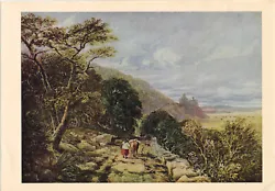 Buy Harlech Castle By David Cox Vintage Old Print Picture 1934 • 3.49£