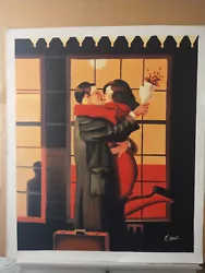 Buy JACK VETTRIANO (After) Original Reproduction Hand Painted On Canvas 20 X24  • 124.02£
