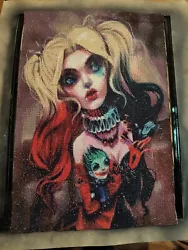 Buy Finished Diamond Painting Harley Quinn. NOT ORIGINAL RYKOVICH. It Is Glued Down • 37.80£
