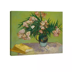 Buy Canvas Print Van Gogh Painting Repro Home Room Decor Wall Art Picture Oleanders • 12.59£