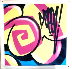 Buy SEEN Spiral SE Canvas Painting.SIGNED. KAWS Invader Banksy Street Art • 840.47£