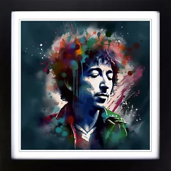 Buy Bob Dylan Digital Wall Art Print Framed Canvas Picture Poster Decor Living Room • 34.95£