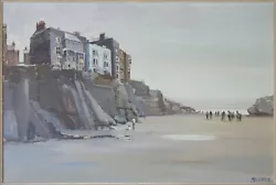 Buy Cecil Maguire Ireland Original Oil Painting Signed And Dated 1974 BEACH AT TENBY • 6,864.27£