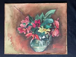 Buy Alfred  Prust Still  Life Flowers  Watercolor Signed • 62.16£