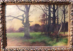 Buy Konrad Alexander Müller Kurzwelly 1855-1914 Oil Canvas Forest German Berlin Art • 5,683.39£