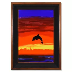 Buy Wyland  Sacred Sea  Dolphin Framed Orig Signed Acrylic Painting On Board Framed • 7,999.95£