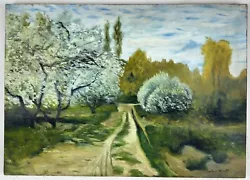 Buy Claude Monet (Handmade) Oil On Canvas Painting Signed & Stamped 50 X 70 Cm • 630£