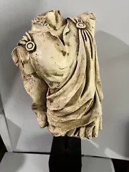Buy Roman Gladiator Male Statue 18  TALL On A Black Plinth. EUC VERY DETAILED • 124.03£