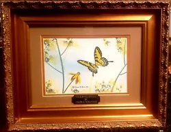 Buy San Antonio Texas Artist Edmon H. Benavides  Swallowtail Butterfly Watercolor  • 188.99£