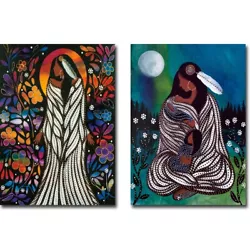 Buy Sacred Space & Loving Arms By Albert 2-pc Canvas Art Set (18 In X 12 In Each Pc) • 99.22£