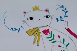 Buy 'Russian Cat' Original Ink Llustration, Painting • 24.47£