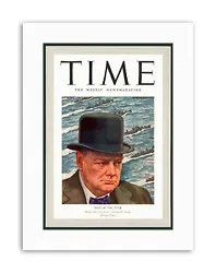 Buy MAGAZINE WAR 1941 WINSTON CHURCHILL MAN OF THE YEAR TIME NEW Poster Picture • 13.99£