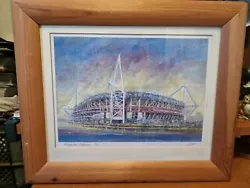 Buy Millenium Stadium Signed & Framed Print Work By Artist Glyn Pooley • 15£